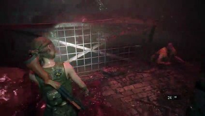 RE2 REMAKE 2ND PLAYTHROUGH - UNBREAKABLE KNIFE CLAIRE B 41