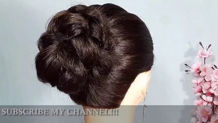 New Simple Hairstyle using banana clutcher messy Bun Hairstyle # 1 - video  Dailymotion