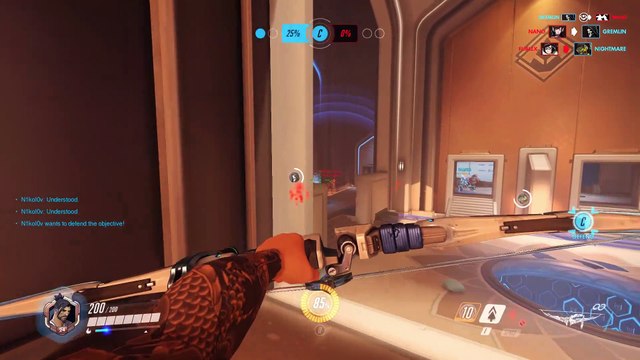 Playing as Hanzo in Overwatch - Mini montage