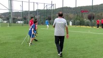 İSTANBUL Liverpoollu yıldızlarla top oynayan ampute çocuklar, DHA'ya konuştu