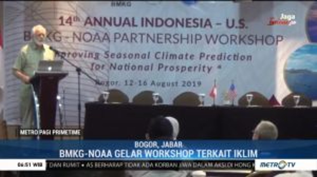 Demi Capai Institusi Kelas Dunia, BMKG Gandeng NOAA Amerika