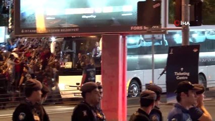 Liverpool, Beşiktaş Vodafone Park'a giriş yaptı