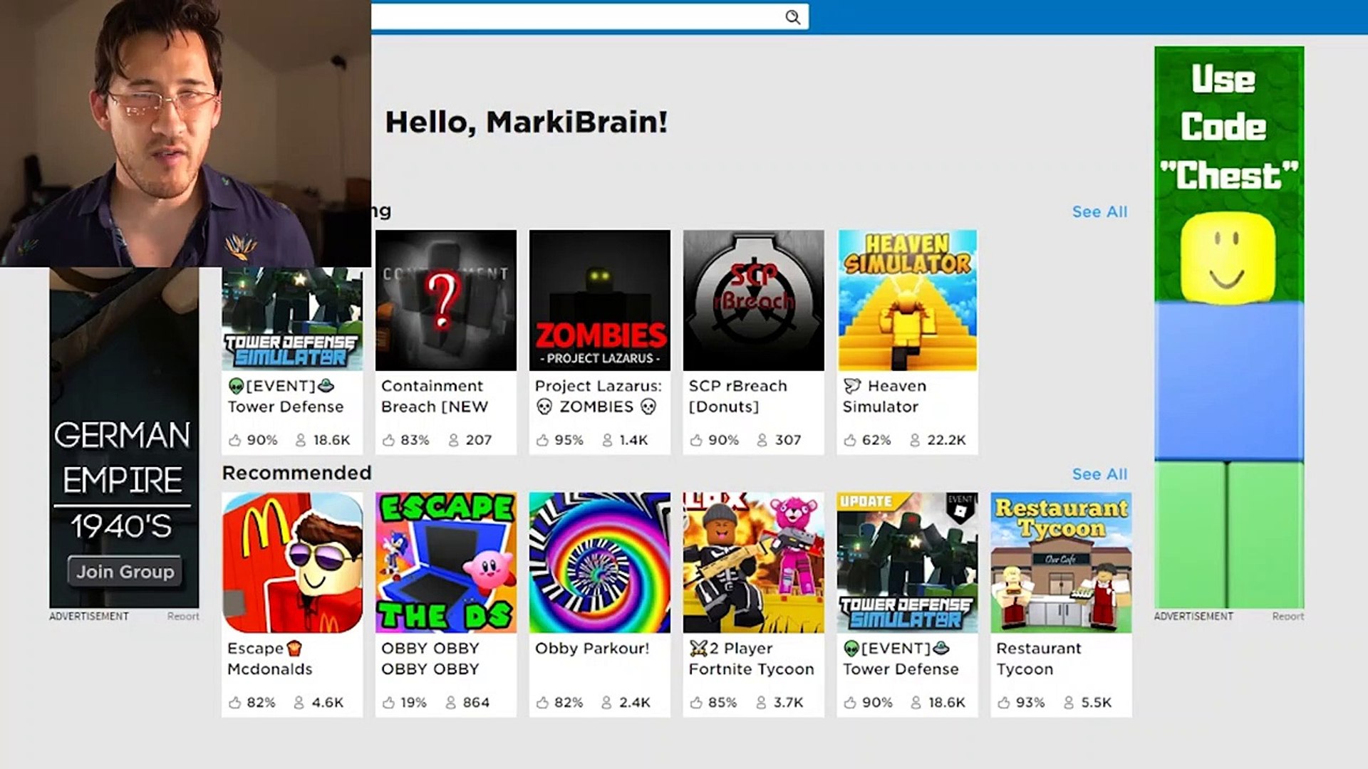 ⁣I LOVE ROBLOX