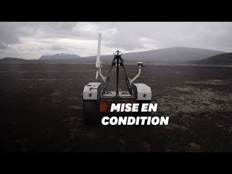 Les robots de la nasa sont testés aux pieds de volcans islandais