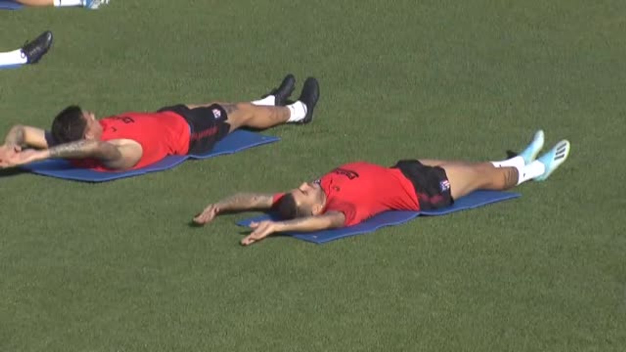Ángel Correa continúa entrenando con el Atlético de Madrid