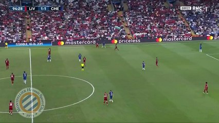 Sadio Mané Goal Liverpool 2 - 1 Chelsea - Super Cup 2019