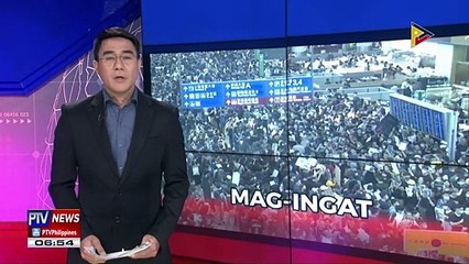 Sitwasyon sa Hong Kong Int'l Airport, balik-normal na