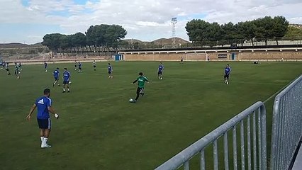 Entrenamiento de Kagawa con el Zaragoza