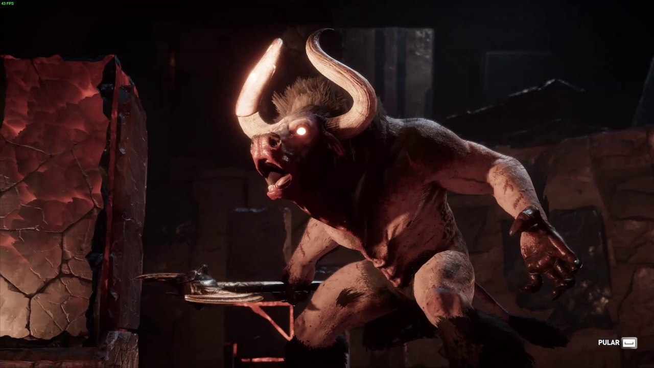 Matando MINOTAURO Assassins Creed ODYSSEY