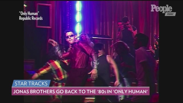 The Jonas Brothers Go Back to the '80s in Fun New Music Video for 'Only Human'