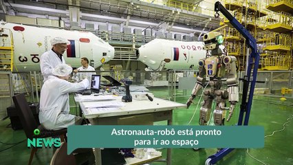 Astronauta-robô está pronto para ir ao espaço