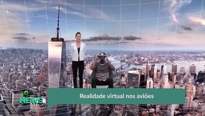 Realidade virtual nos aviões