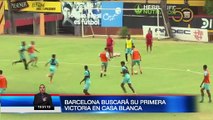 Barcelona buscará su primera victoria en Casa Blanca