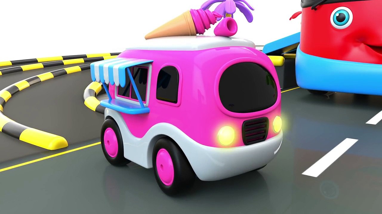 Learn Colors with Street Vehicles - Educational Videos - Toy Cars for Kids
