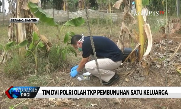 Tim DVI Polri Olah TKP Pembunuhan Satu Keluarga di Serang, Polisi Duga Pelaku Lebih dari 1 Orang