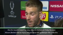Liverpool's stars react after winning the UEFA Super Cup