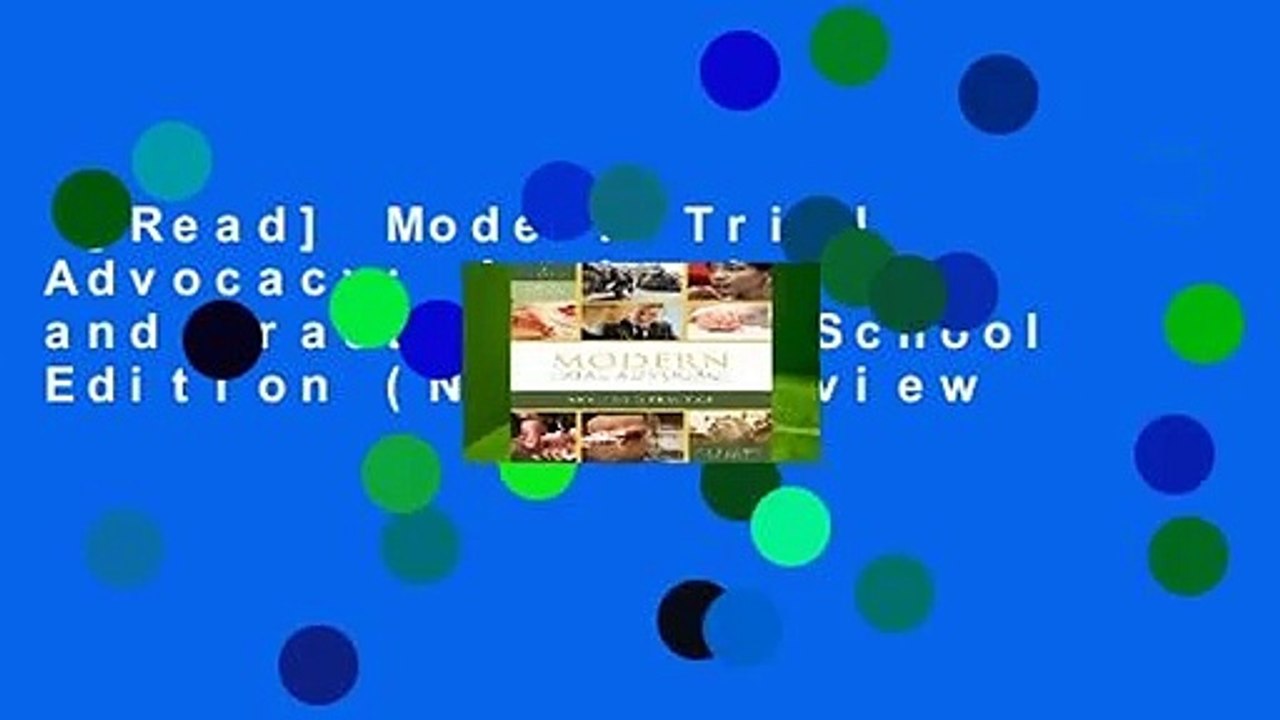 [Read] Modern Trial Advocacy: Analysis and Practice, Law School Edition (NITA)  Review