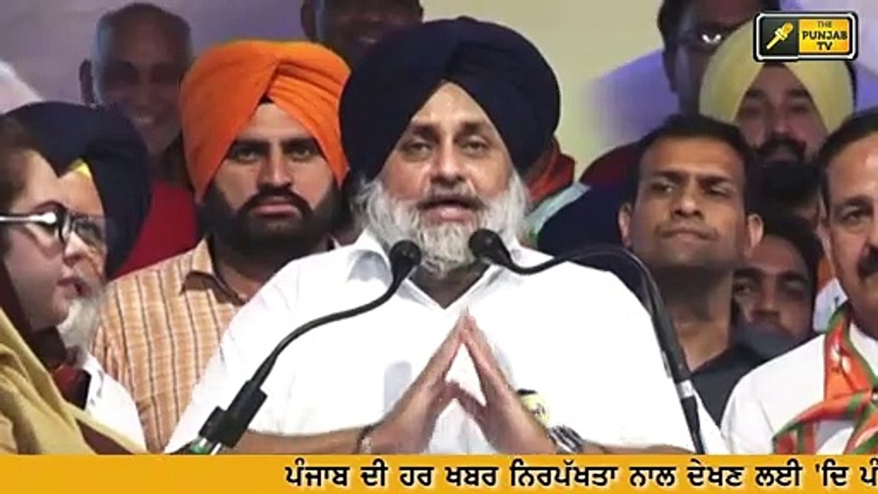 ਸੁਖਬੀਰ ਬਾਦਲ ਅਤੇ ਸੁਖਜਿੰਦਰ ਰੰਧਾਵਾ ਆਹਮੋ ਸਾਹਮਣੇ Sukhjinder Randhawa on Sukhbir Badal