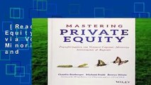 [Read] Mastering Private Equity: Transformation via Venture Capital, Minority Investments and