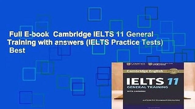 Full E-book Cambridge IELTS 11 General Training with answers (IELTS Practice Tests) Best