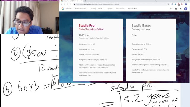 Google Stadia Price vs Next Gen Consoles- Cost Comparison