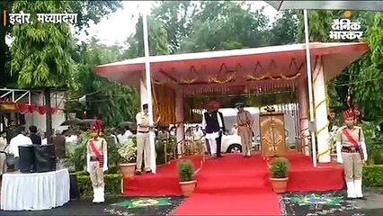 स्वास्थ्य मंत्री तुलसी सिलावट ने किया झंडावंदन