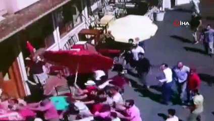 Faytoncuların 'meydan muharebesi' kamerada