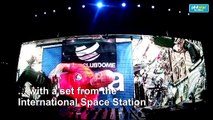 Astronaut performs first-ever DJ set from space