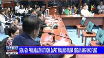 Mga umano'y 'mafia' sa PhilHealth, humarap sa pagdinig ng Senado