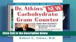 Dr. Atkins  New Carbohydrate Gram Counter  Best Sellers Rank : #1