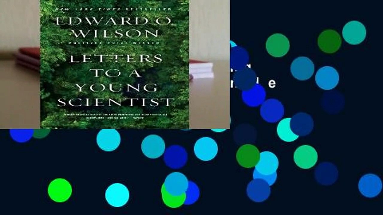 Letters to a Young Scientist  For Kindle