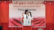 عبير موسي : صندالي باهي المرة هاذي؟؟