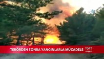 Terörden Sonra Yangınla Mücadele
