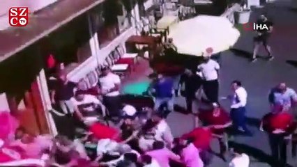 Büyükada'daki faytoncularla akülü araç sahipleri arasında kavga kamerada