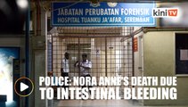 Police: Nora Anne's death due to intestinal bleeding, no signs of rape