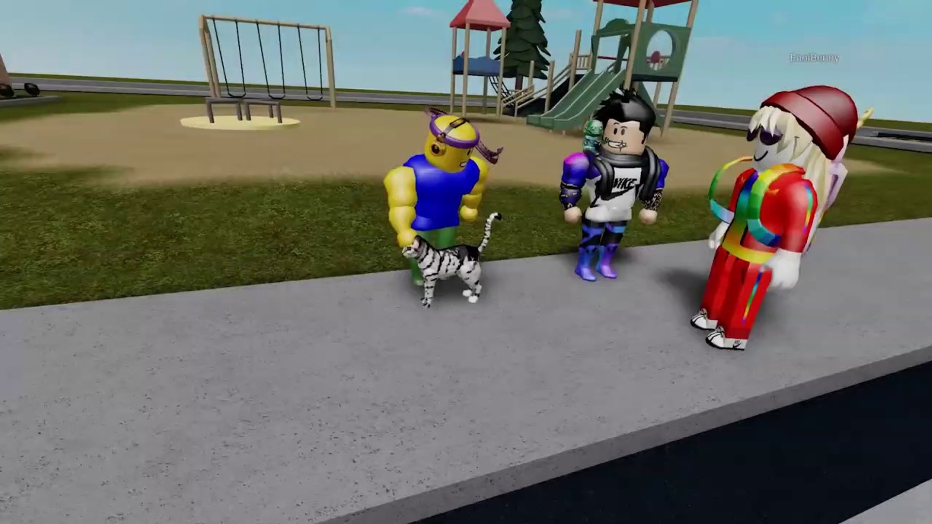 ⁣Sad Story ROBLOX, Roblox Animation,  EnniBenny Cat