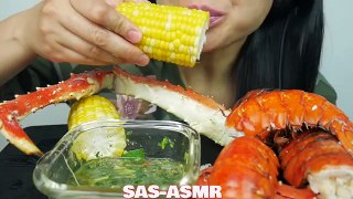 ASMR SEAFOOD BOIL + EATING SOUNDS) NO TALKING _ SAS-A