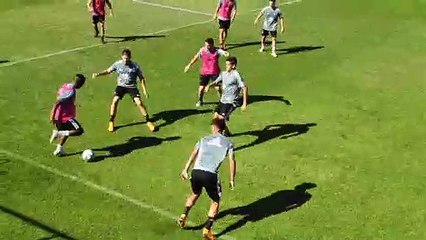 Buba Barry Entrena a las Órdenes de Cervera