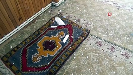 Karaman’da namaz sırasında cami tavanı çöktü