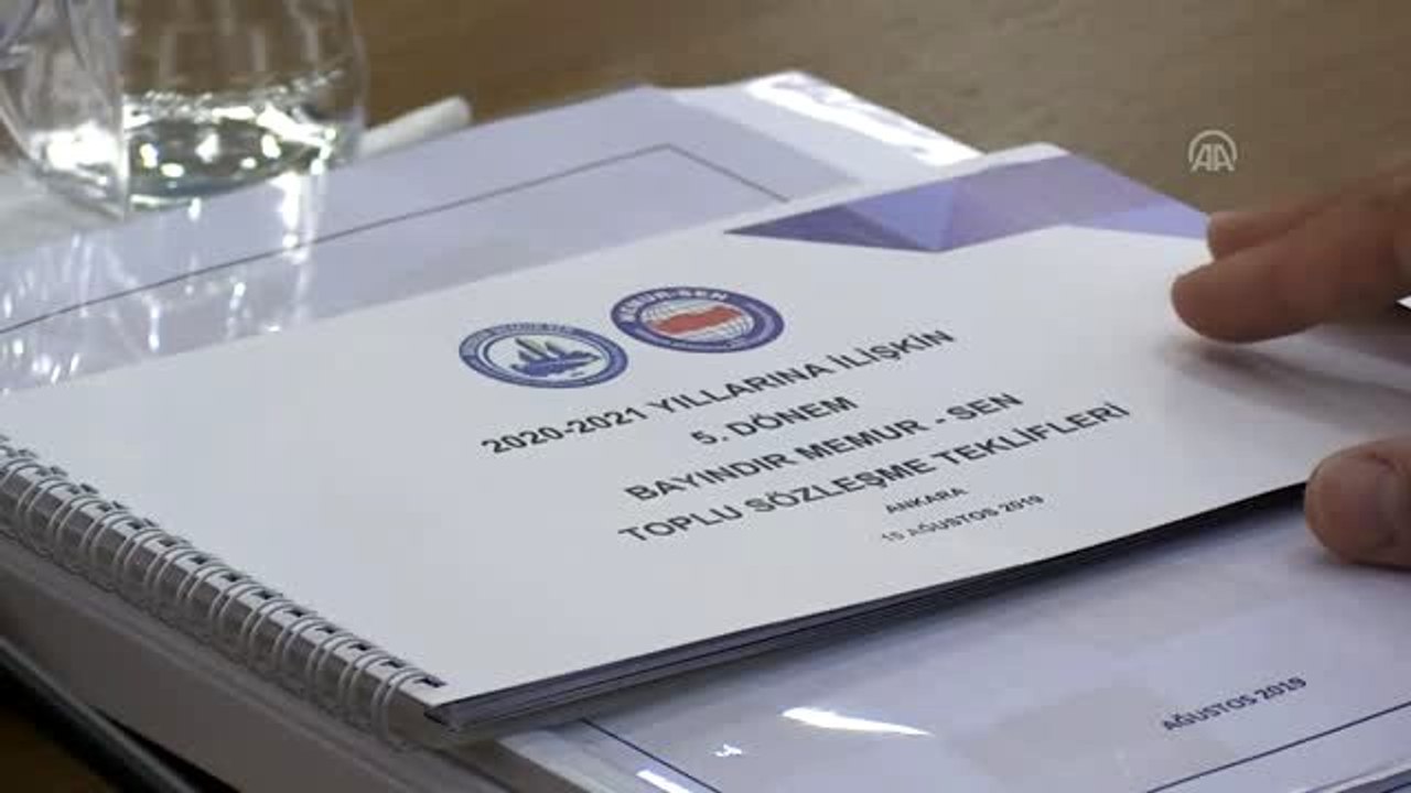 Memur ve memur emeklilerini ilgilendiren 5. Dönem Toplu İş Sözleşmesi görüşmeleri