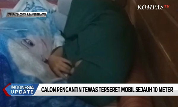 Calon Pengantin Tewas Terseret Mobil Sejauh 10 Meter
