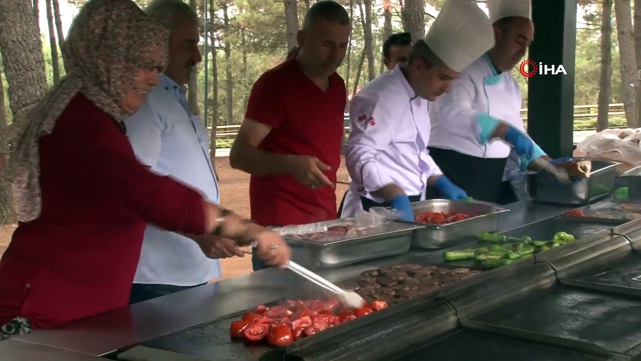 Millet bahçesinde merkezi mangal dönemi
