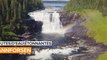 Chutes d'eau étonnantes: l'une des plus belles cascades de Suède
