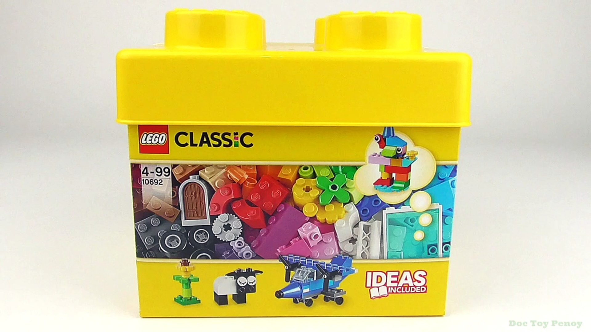 LEGO Classic Creative Bricks (10692) - Toy Unboxing and Building Ideas -  video Dailymotion