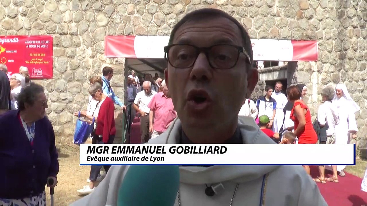 D!CI TV : plus d'un millier de fidèles pour la célébration de l'Assomption au Laus