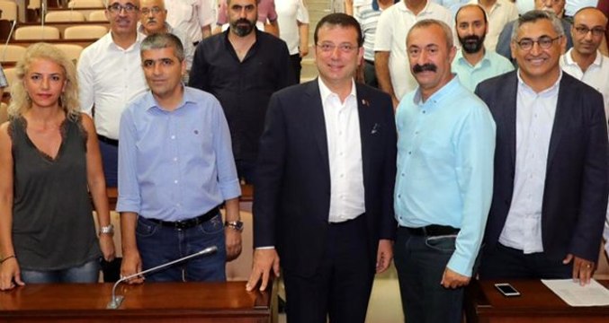 Ekrem İmamoğlu'nu ziyaret eden Komünist Başkan: Böyle kapıların olduğunu bilmiyorduk