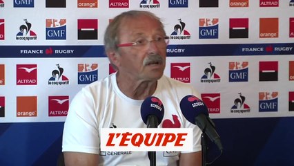 Brunel «Valider le travail qui a été fait» - Rugby - Bleus