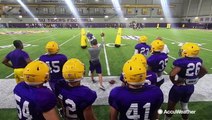 LSU football using body recovery zones to stay cool