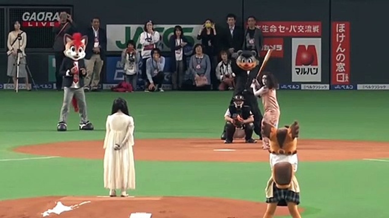 Terror en un partido de Baseball