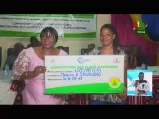 RTB/Remise des prix de la compétition des plans d’affaires aux lauréats de la région du plateau central